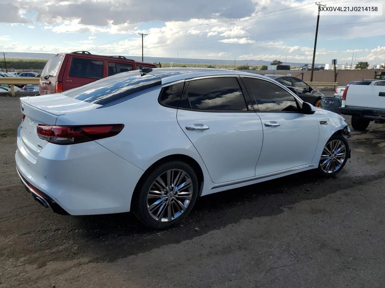 2018 Kia Optima Sxl VIN: 5XXGV4L21JG214158 Lot: 71286394