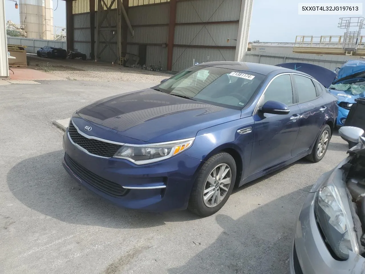 2018 Kia Optima Lx VIN: 5XXGT4L32JG197613 Lot: 71381174