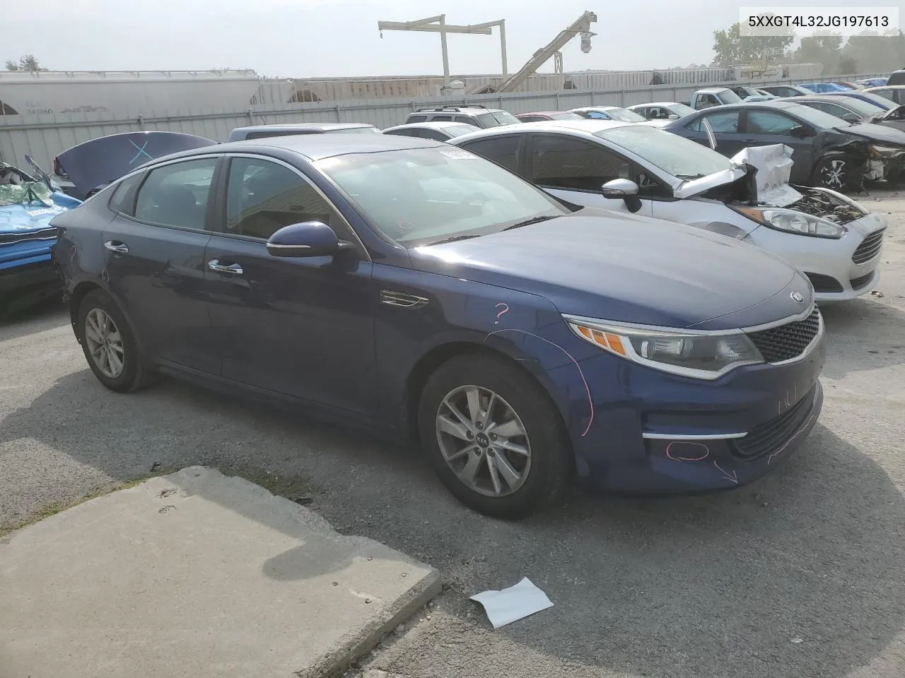 2018 Kia Optima Lx VIN: 5XXGT4L32JG197613 Lot: 71381174