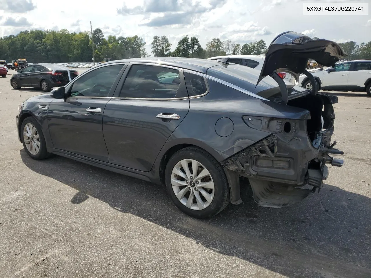 2018 Kia Optima Lx VIN: 5XXGT4L37JG220741 Lot: 71410934