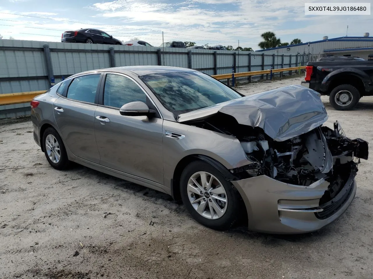 2018 Kia Optima Lx VIN: 5XXGT4L39JG186480 Lot: 71416344