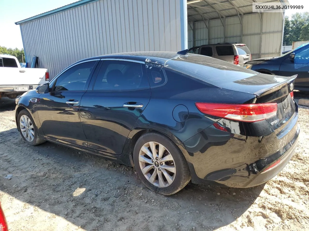 2018 Kia Optima Ex VIN: 5XXGU4L36JG199989 Lot: 71563354