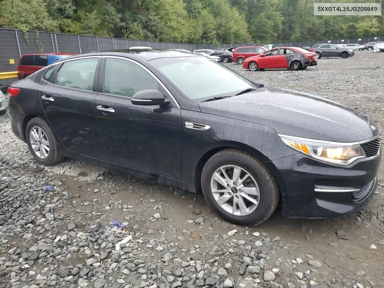 2018 Kia Optima Lx VIN: 5XXGT4L35JG209849 Lot: 71740914