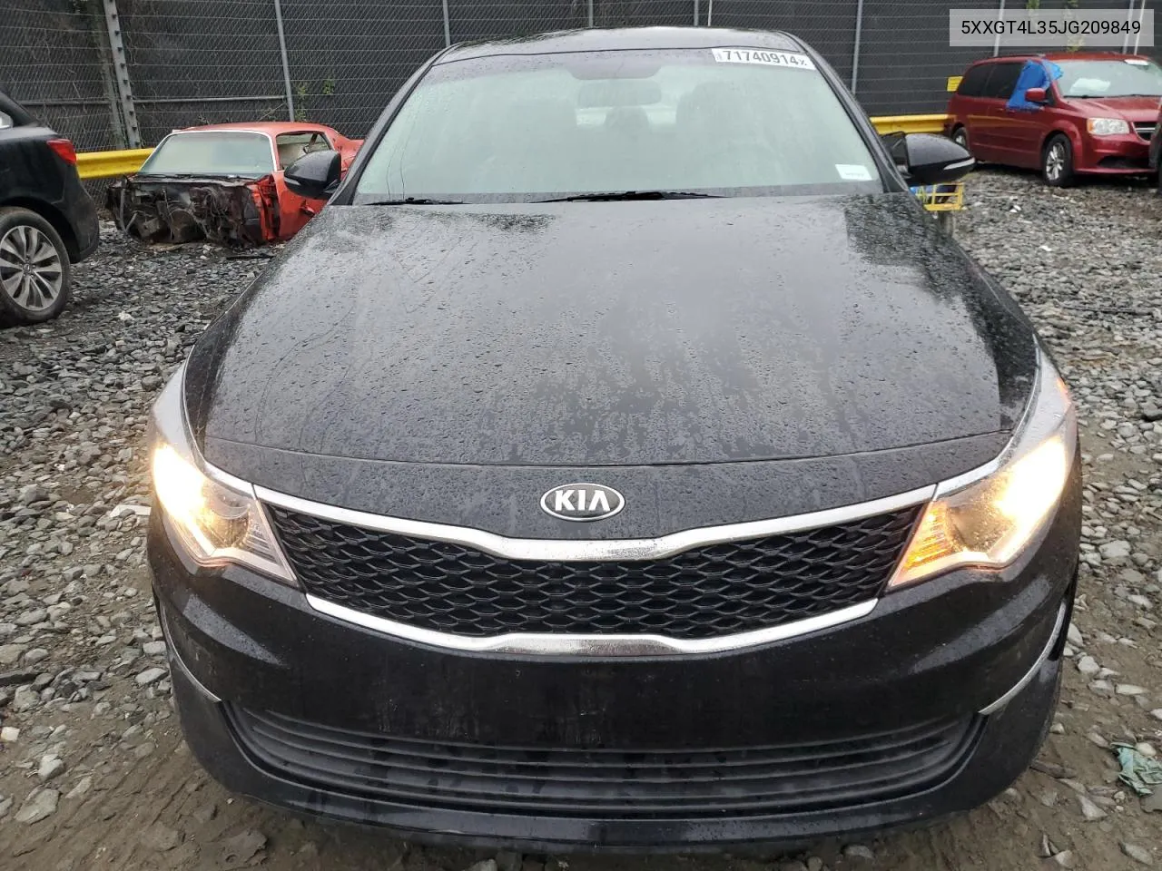 2018 Kia Optima Lx VIN: 5XXGT4L35JG209849 Lot: 71740914