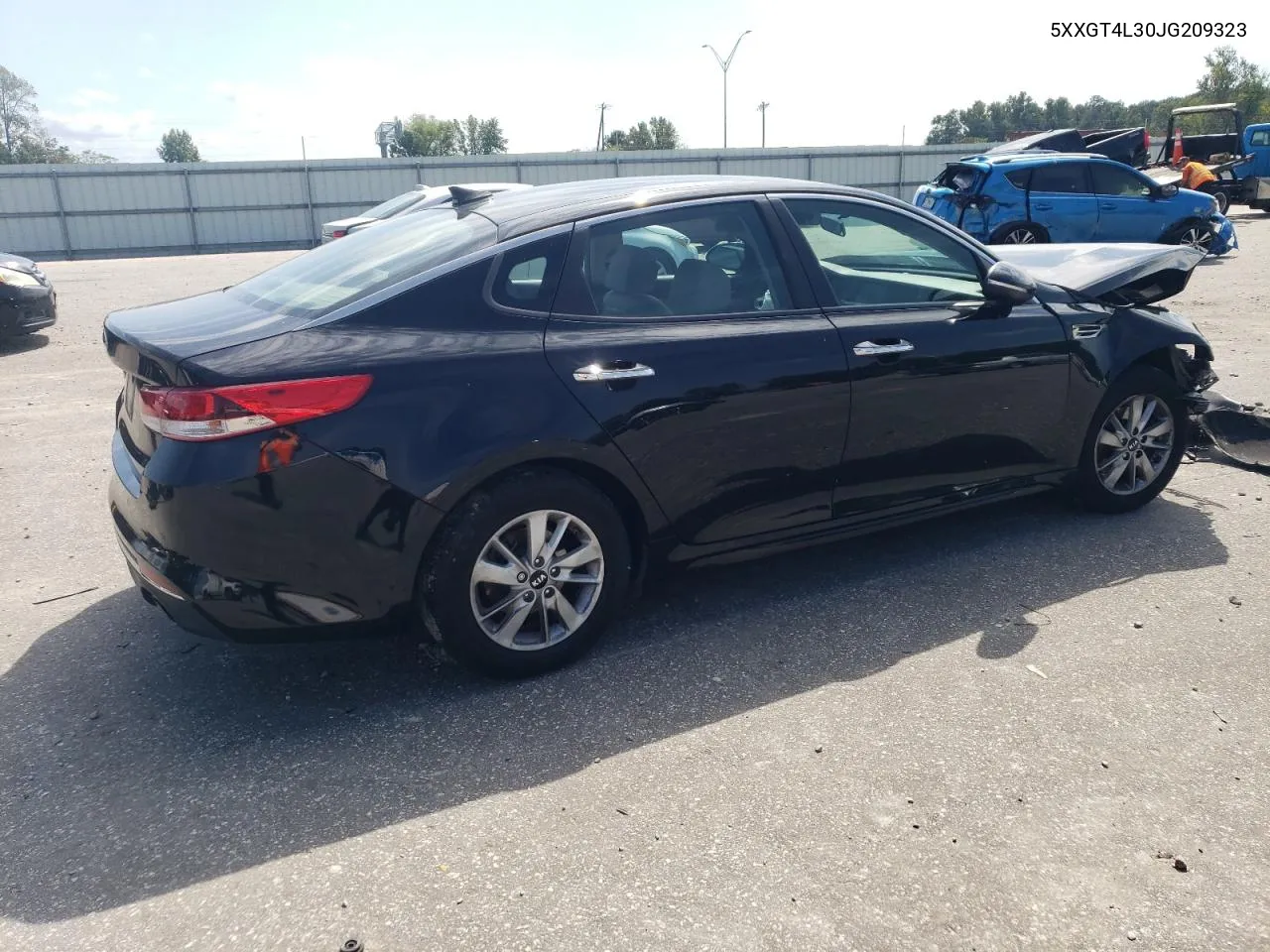 5XXGT4L30JG209323 2018 Kia Optima Lx