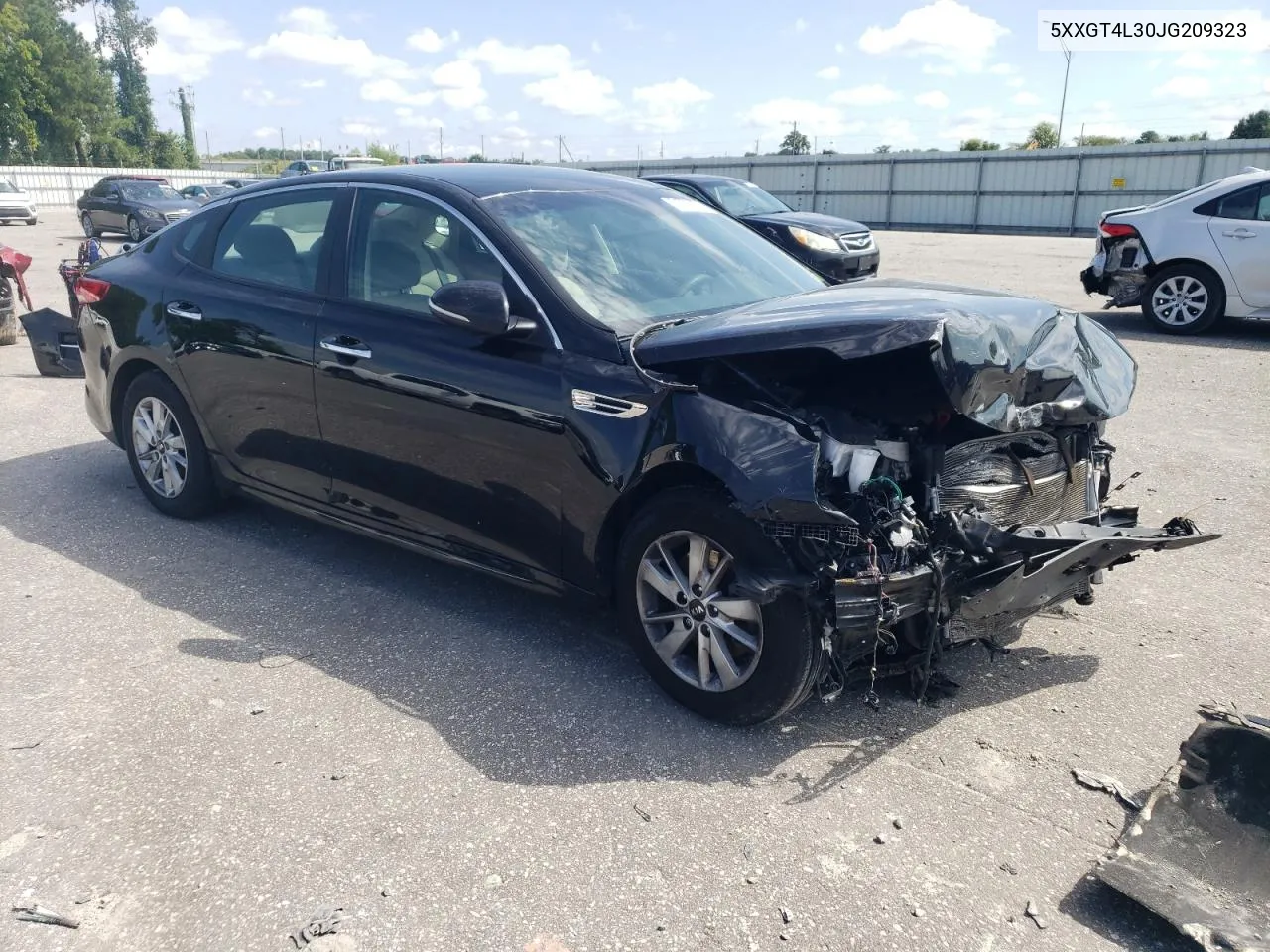 5XXGT4L30JG209323 2018 Kia Optima Lx