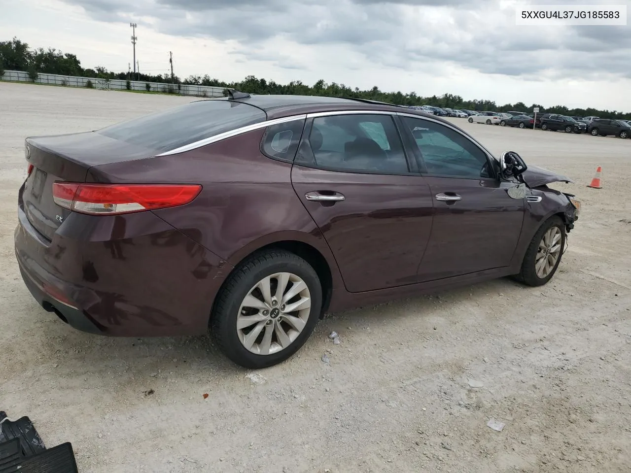 5XXGU4L37JG185583 2018 Kia Optima Ex