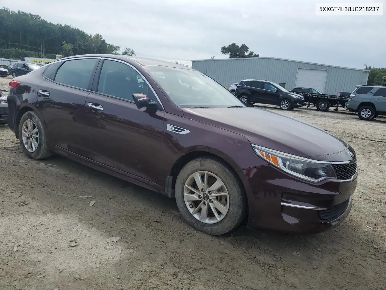 2018 Kia Optima Lx VIN: 5XXGT4L38JG218237 Lot: 72005614