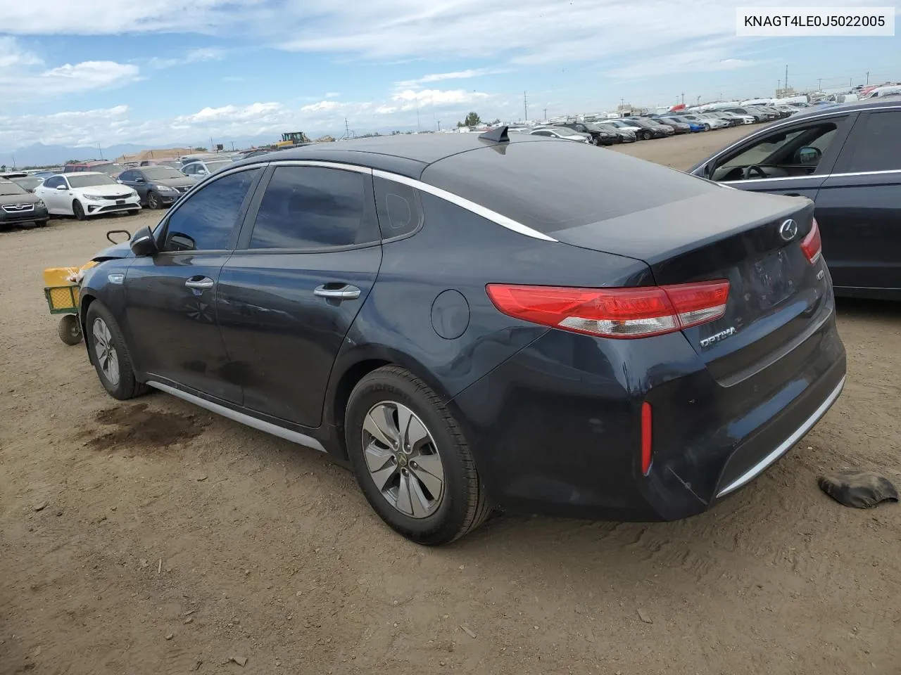 2018 Kia Optima Hybrid VIN: KNAGT4LE0J5022005 Lot: 72008254