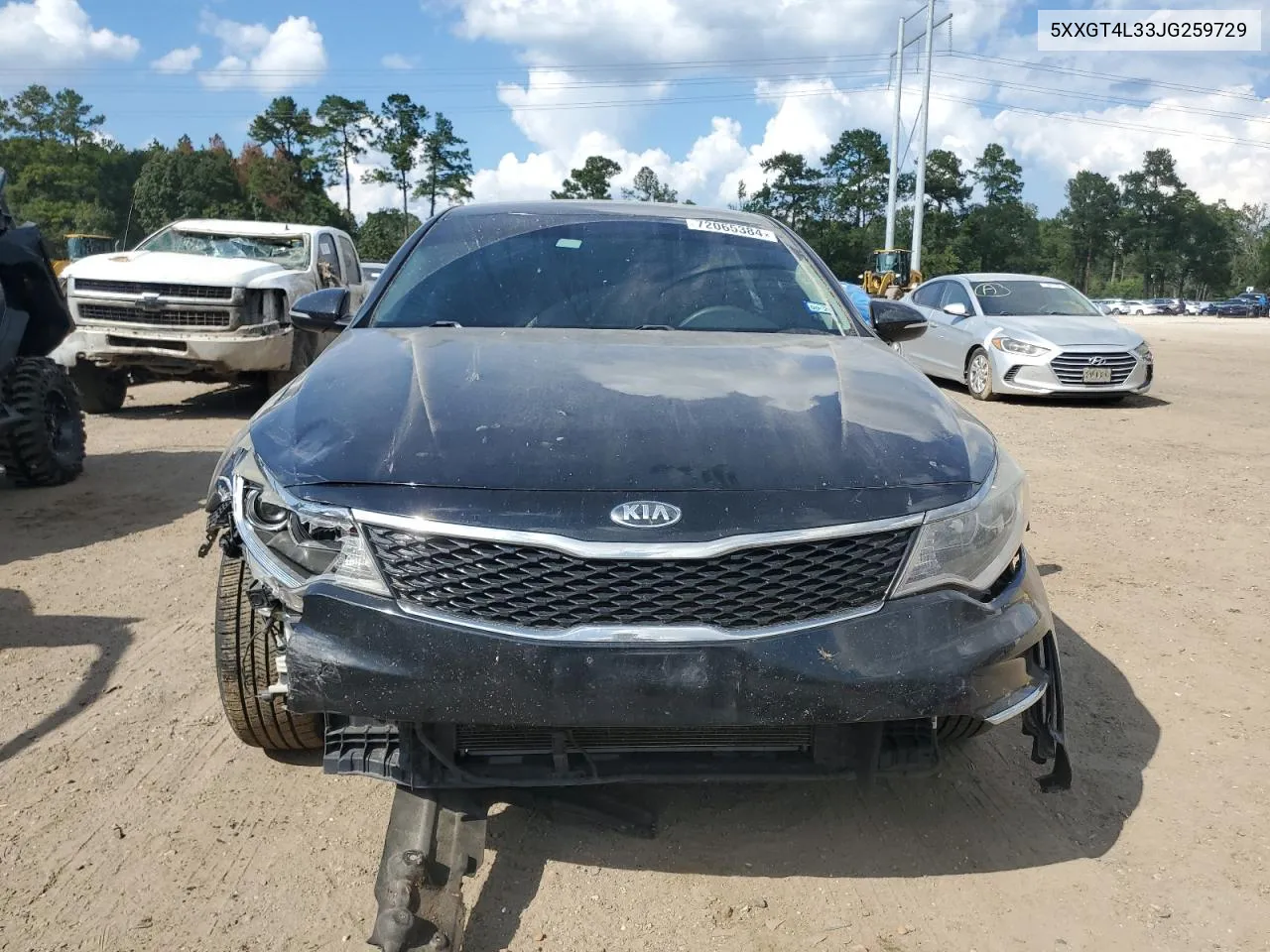 2018 Kia Optima Lx VIN: 5XXGT4L33JG259729 Lot: 72065384