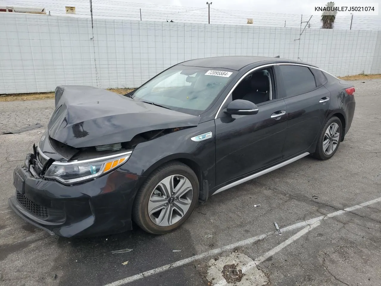 KNAGU4LE7J5021074 2018 Kia Optima Hybrid