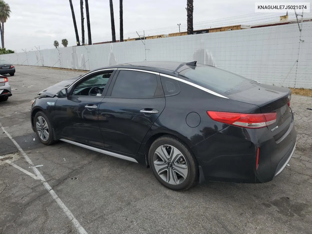 2018 Kia Optima Hybrid VIN: KNAGU4LE7J5021074 Lot: 72095584