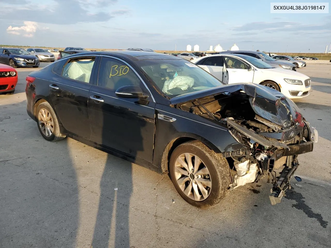 5XXGU4L38JG198147 2018 Kia Optima Ex