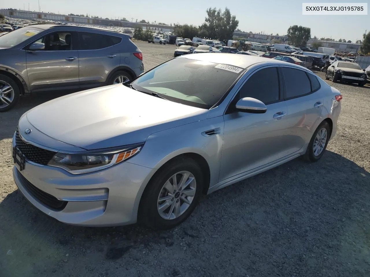 5XXGT4L3XJG195785 2018 Kia Optima Lx