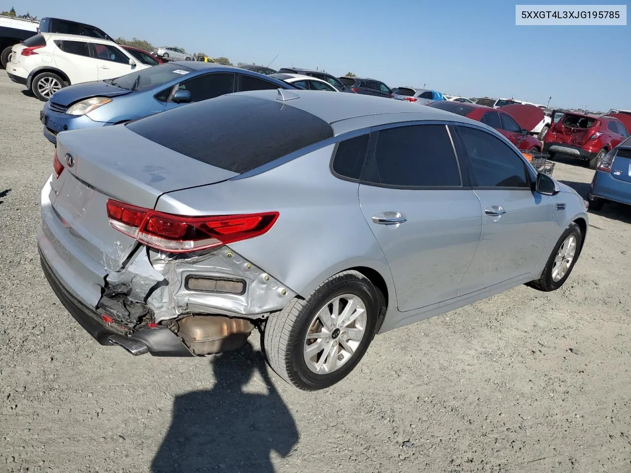 5XXGT4L3XJG195785 2018 Kia Optima Lx