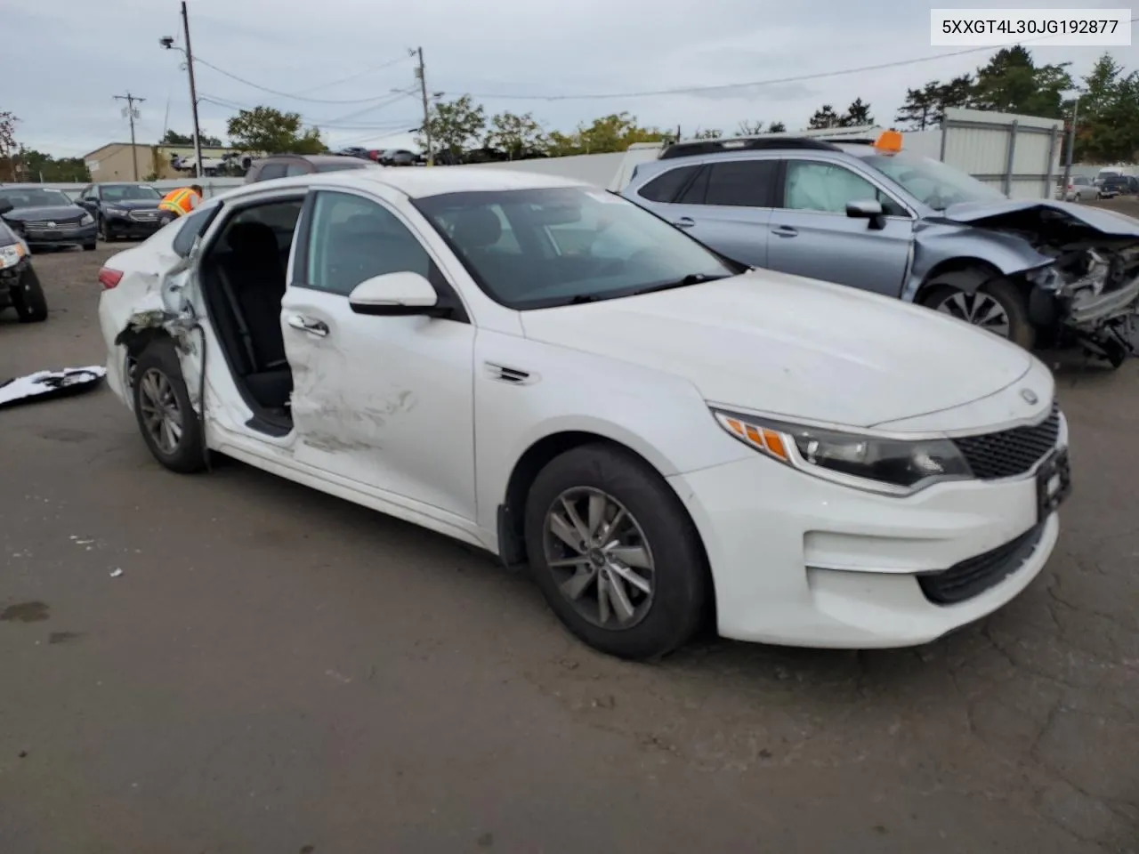 5XXGT4L30JG192877 2018 Kia Optima Lx