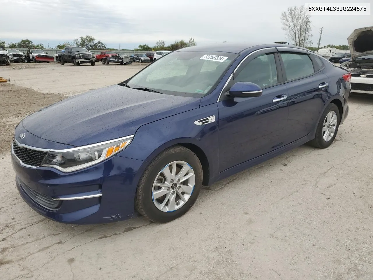 5XXGT4L33JG224575 2018 Kia Optima Lx