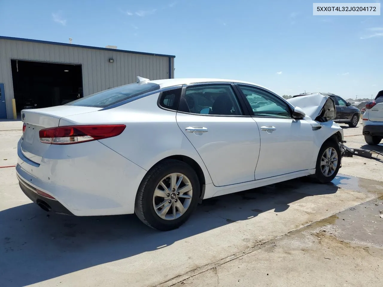 2018 Kia Optima Lx VIN: 5XXGT4L32JG204172 Lot: 72269454