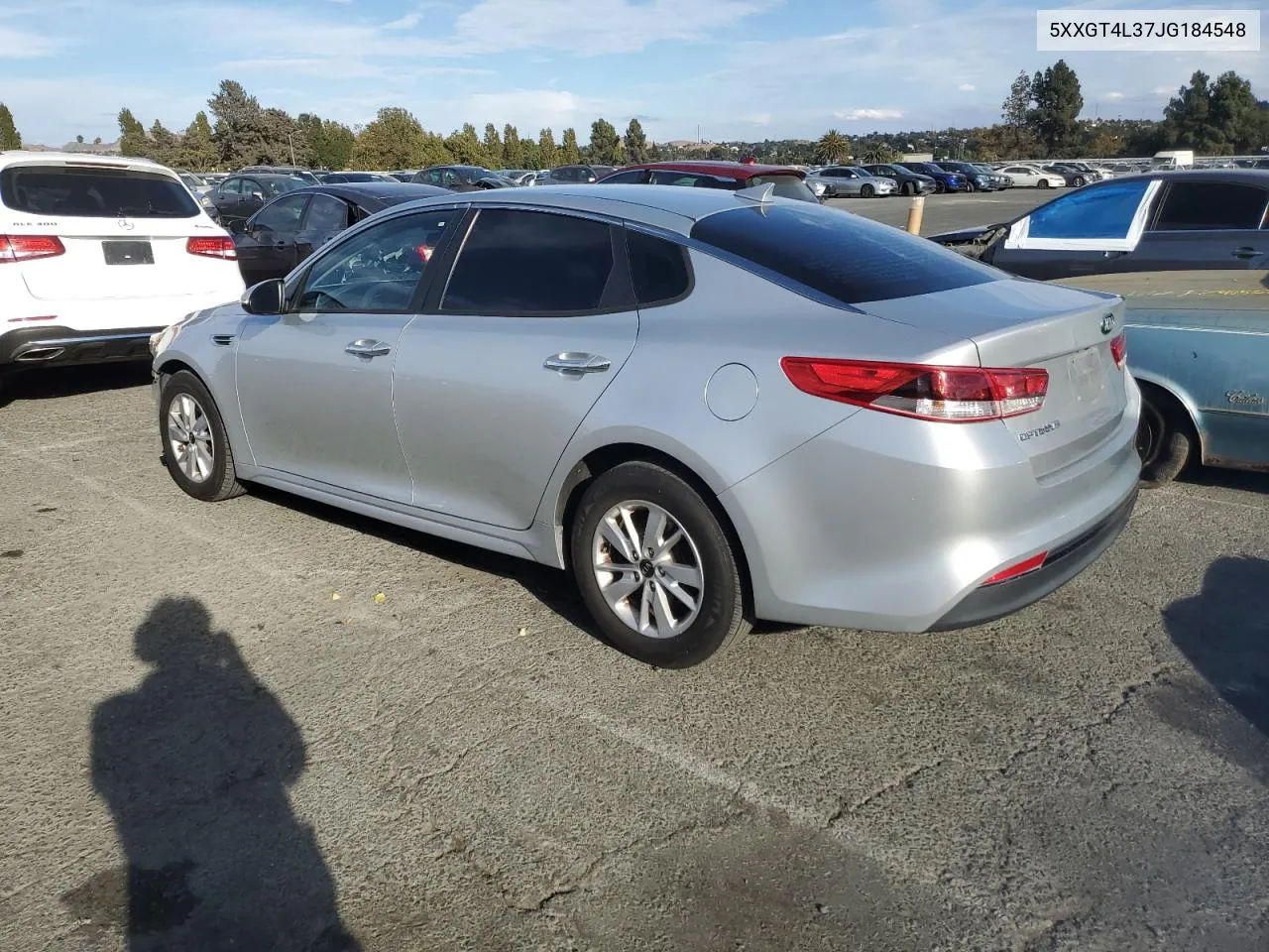 2018 Kia Optima Lx VIN: 5XXGT4L37JG184548 Lot: 72408714