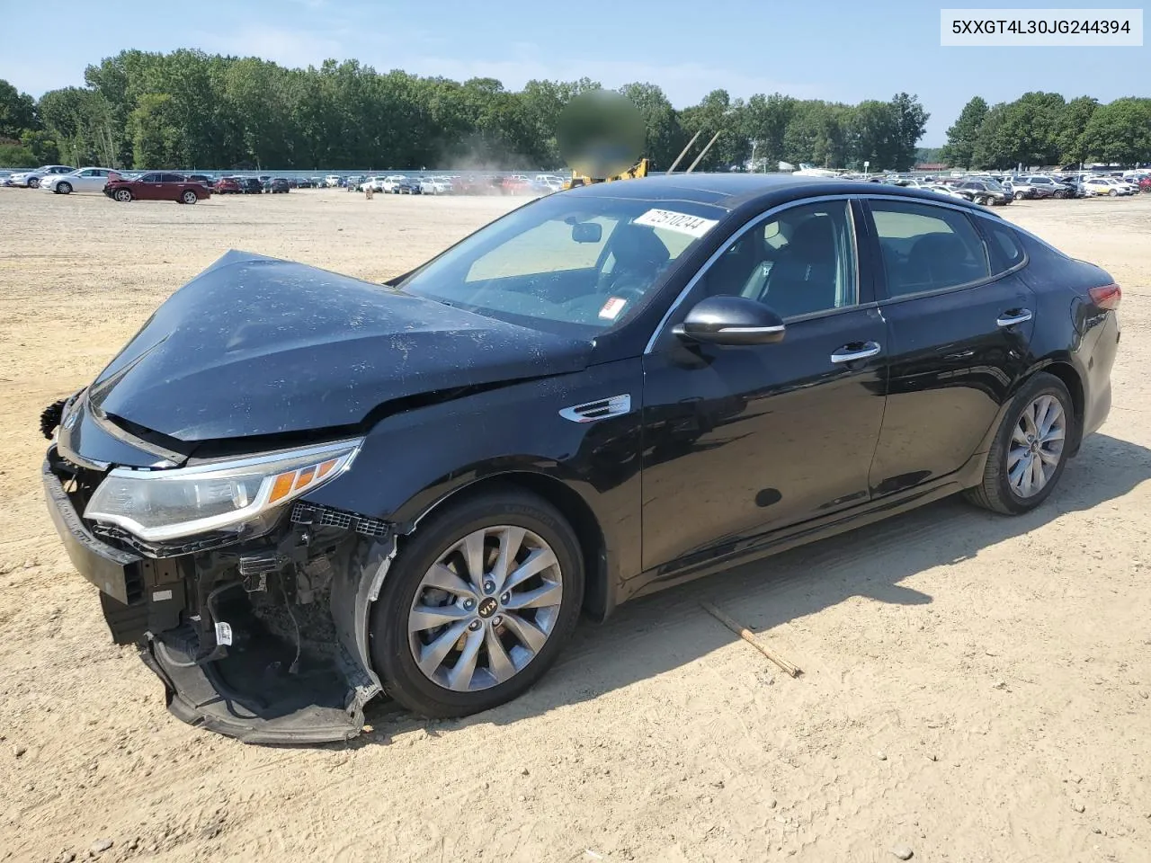 2018 Kia Optima Lx VIN: 5XXGT4L30JG244394 Lot: 72510244