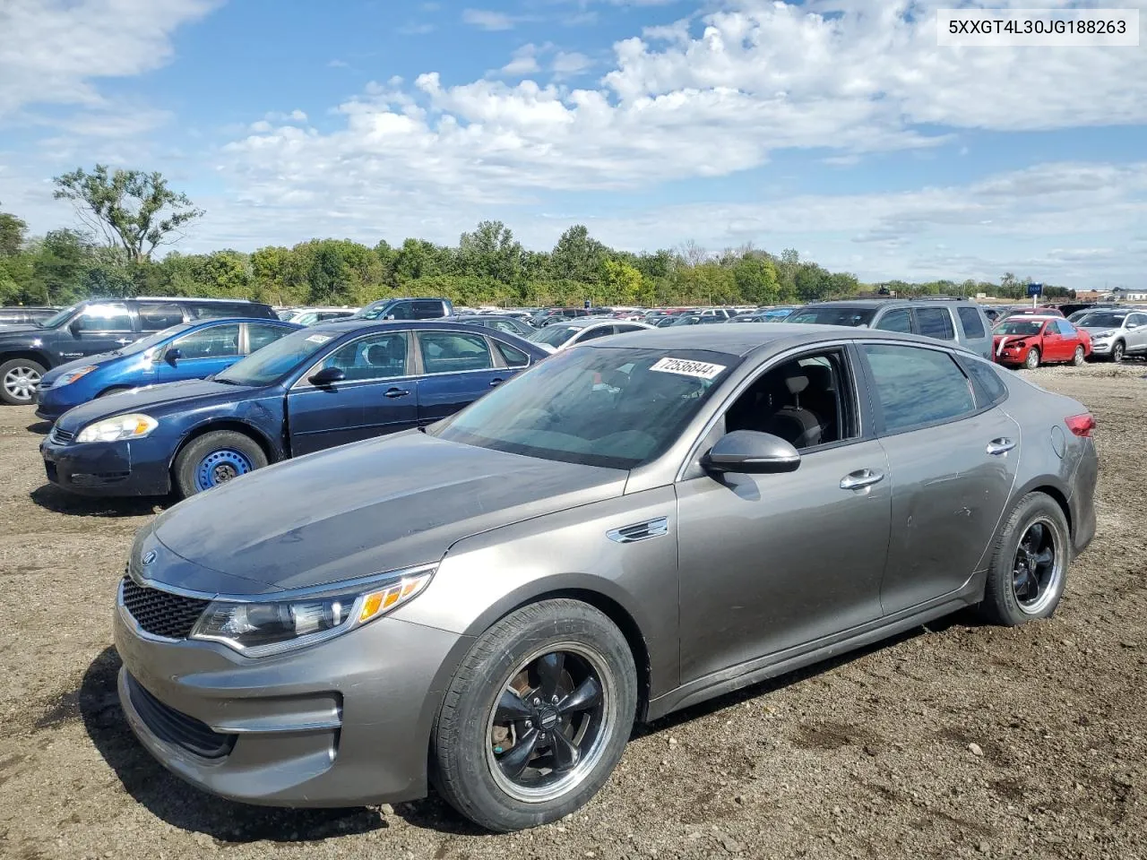 5XXGT4L30JG188263 2018 Kia Optima Lx