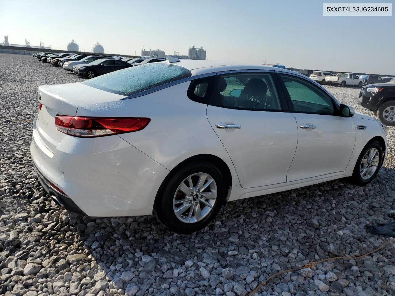 2018 Kia Optima Lx VIN: 5XXGT4L33JG234605 Lot: 72650974