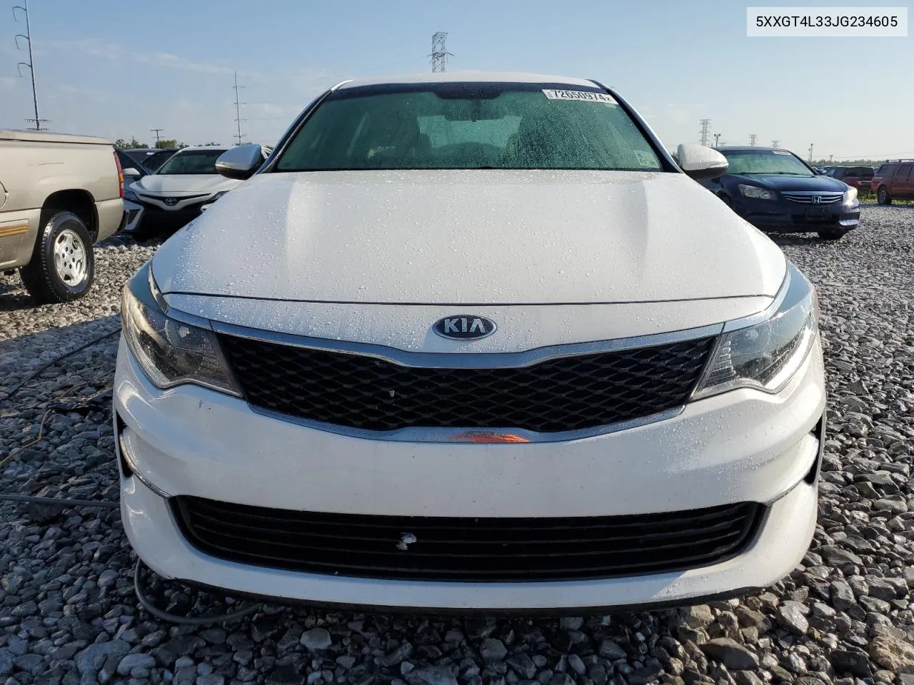 2018 Kia Optima Lx VIN: 5XXGT4L33JG234605 Lot: 72650974