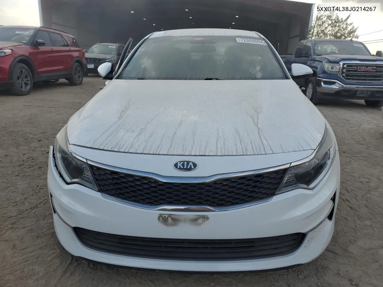 2018 Kia Optima Lx VIN: 5XXGT4L38JG214267 Lot: 72688094