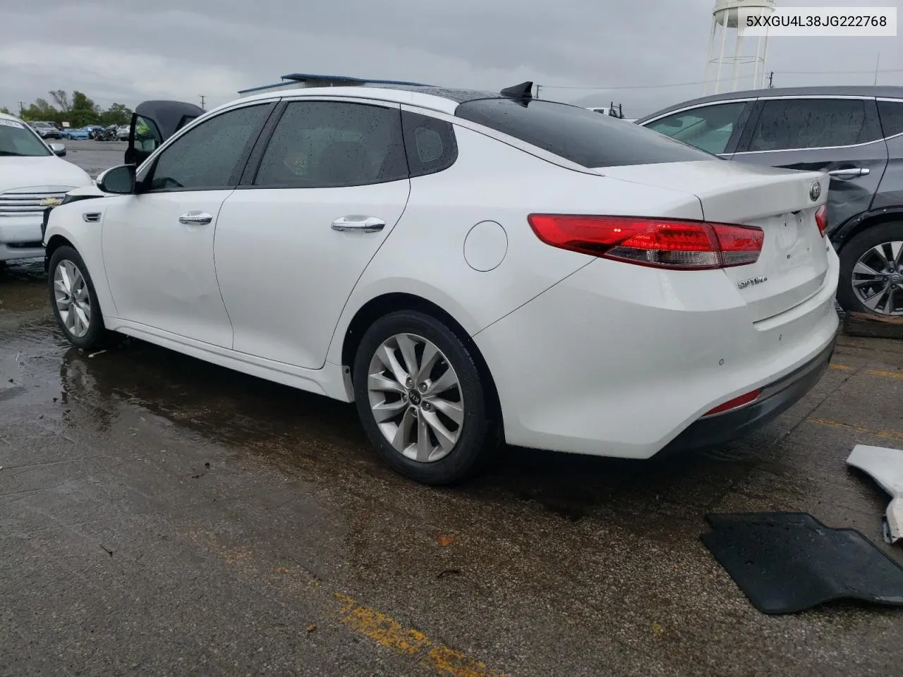 2018 Kia Optima Ex VIN: 5XXGU4L38JG222768 Lot: 72753804