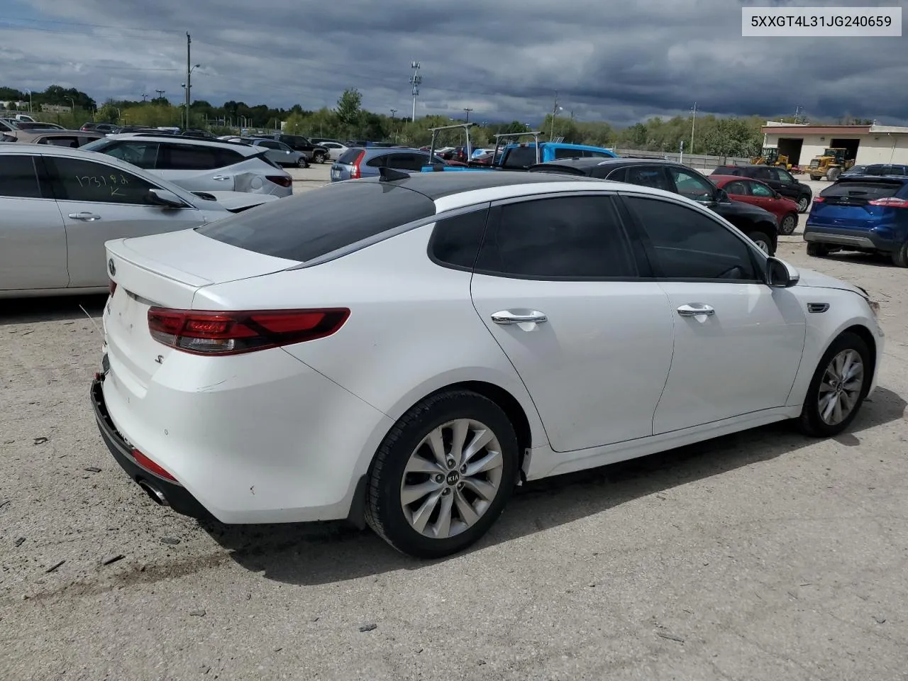 2018 Kia Optima Lx VIN: 5XXGT4L31JG240659 Lot: 72764064