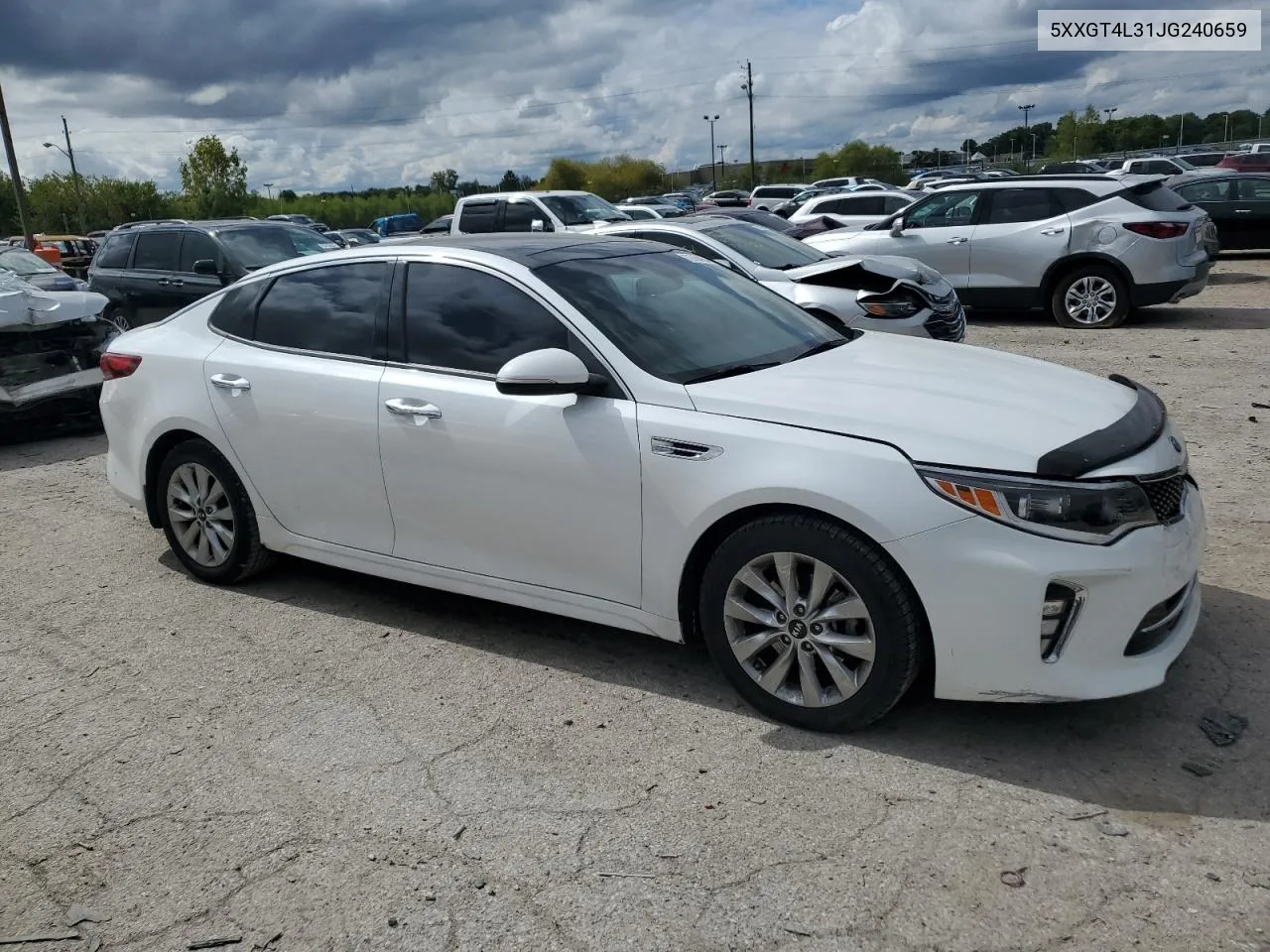 2018 Kia Optima Lx VIN: 5XXGT4L31JG240659 Lot: 72764064