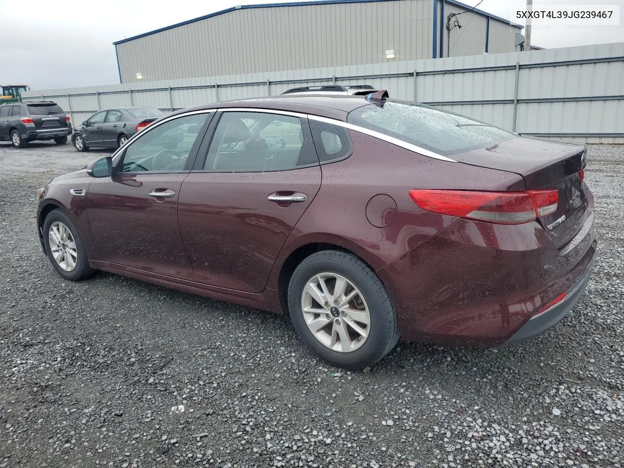 2018 Kia Optima Lx VIN: 5XXGT4L39JG239467 Lot: 72853634