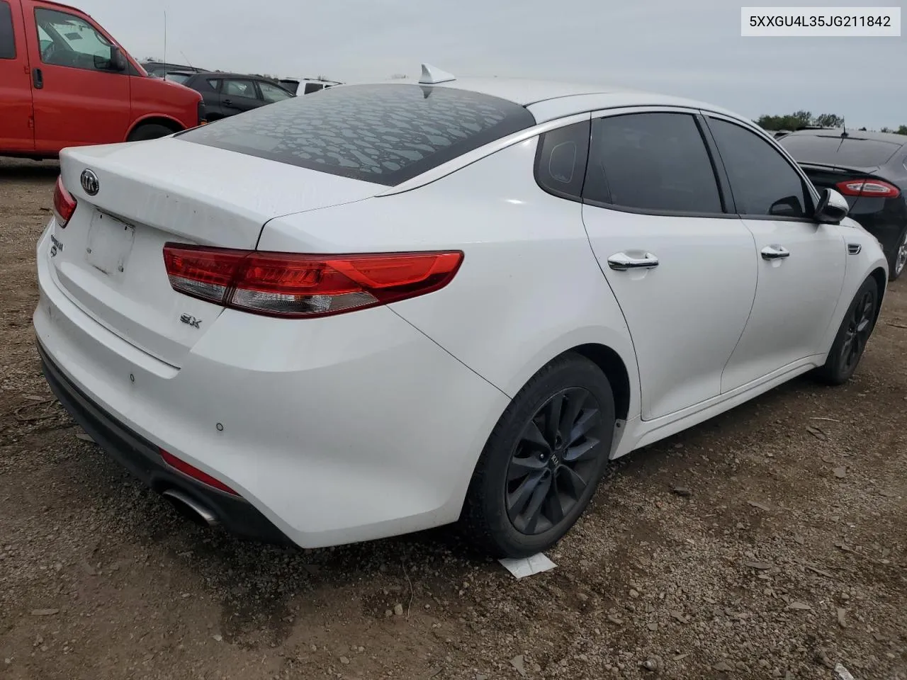 5XXGU4L35JG211842 2018 Kia Optima Ex