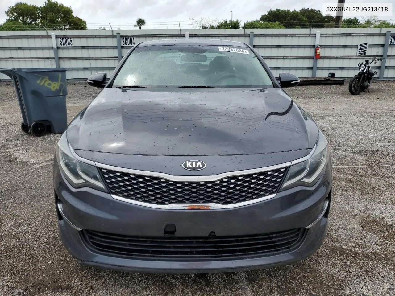 2018 Kia Optima Ex VIN: 5XXGU4L32JG213418 Lot: 72882634