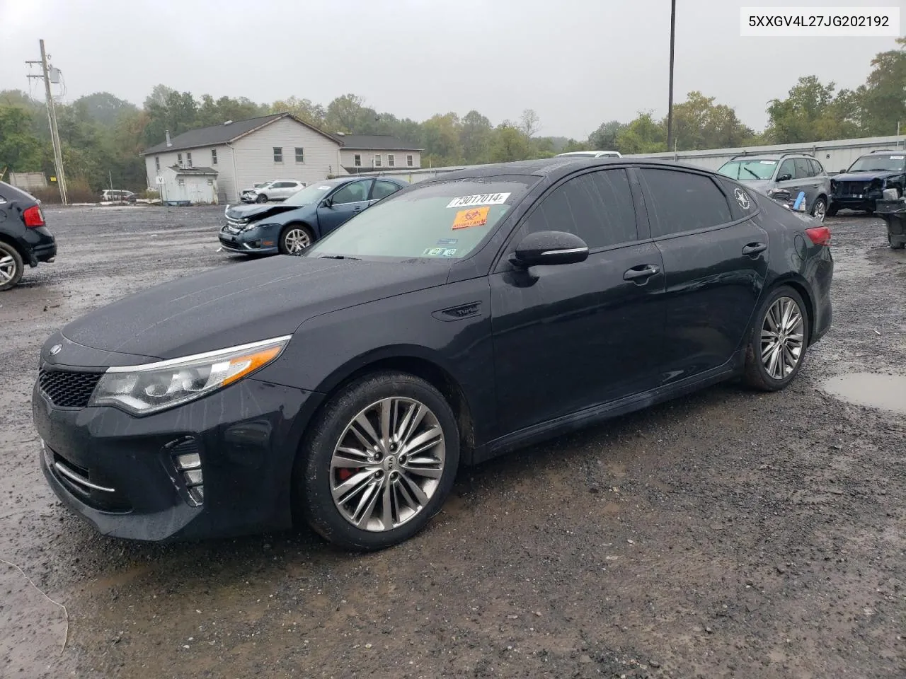 5XXGV4L27JG202192 2018 Kia Optima Sxl