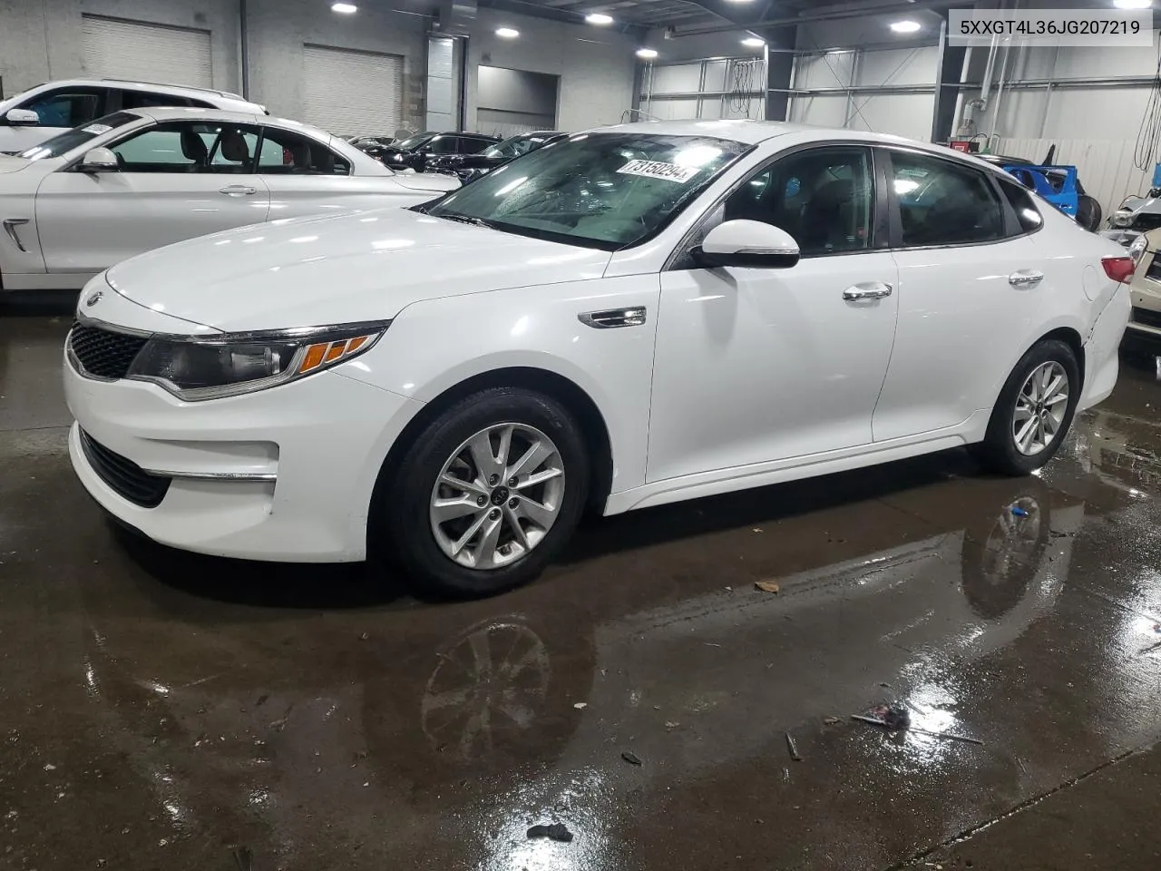 2018 Kia Optima Lx VIN: 5XXGT4L36JG207219 Lot: 73150294