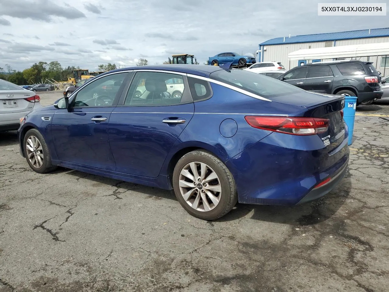 2018 Kia Optima Lx VIN: 5XXGT4L3XJG230194 Lot: 73218134