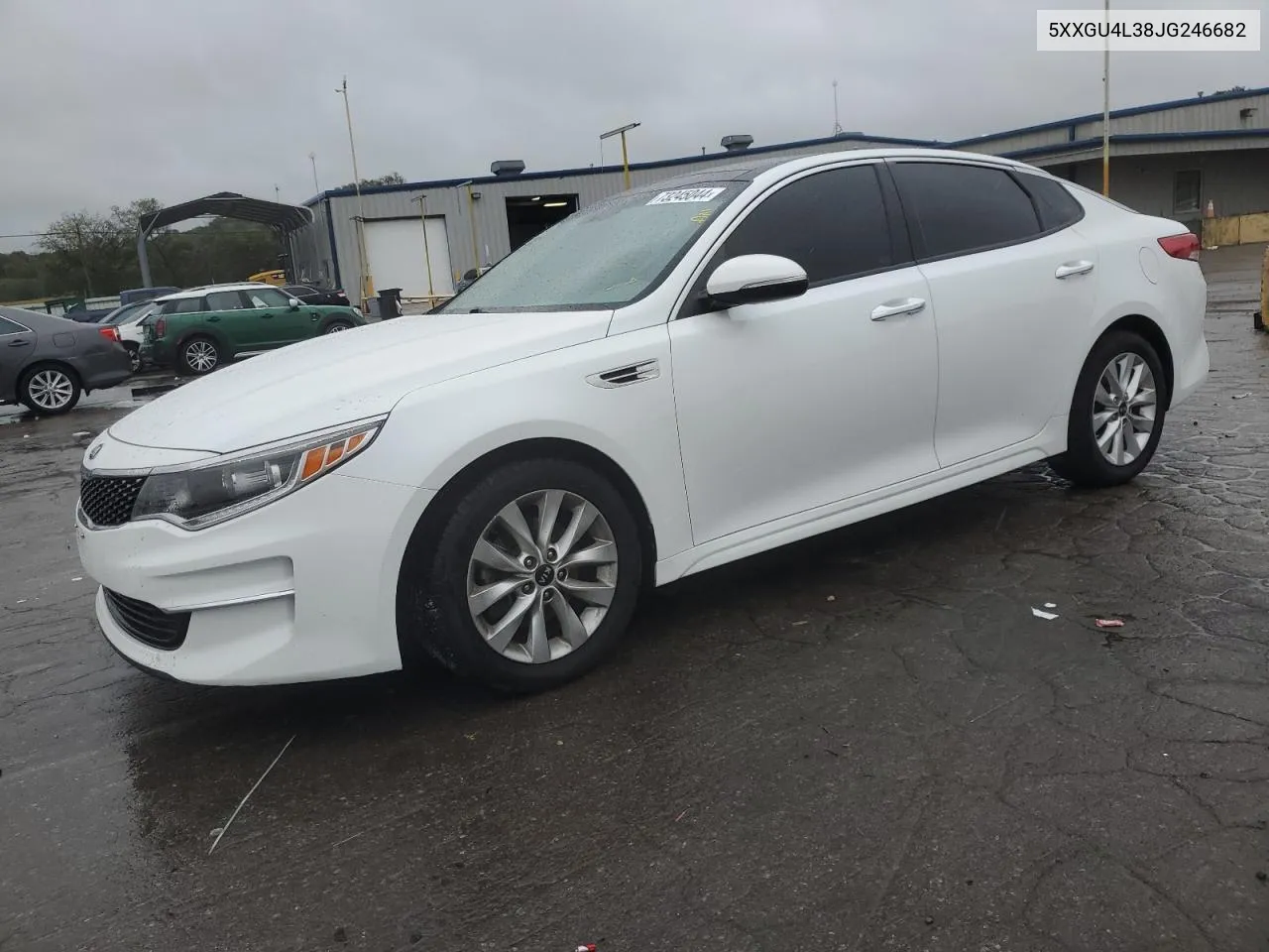 5XXGU4L38JG246682 2018 Kia Optima Ex