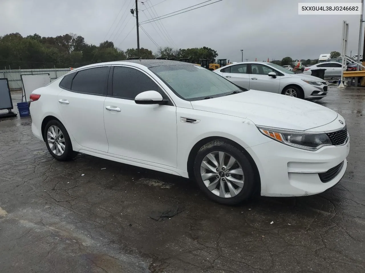 5XXGU4L38JG246682 2018 Kia Optima Ex