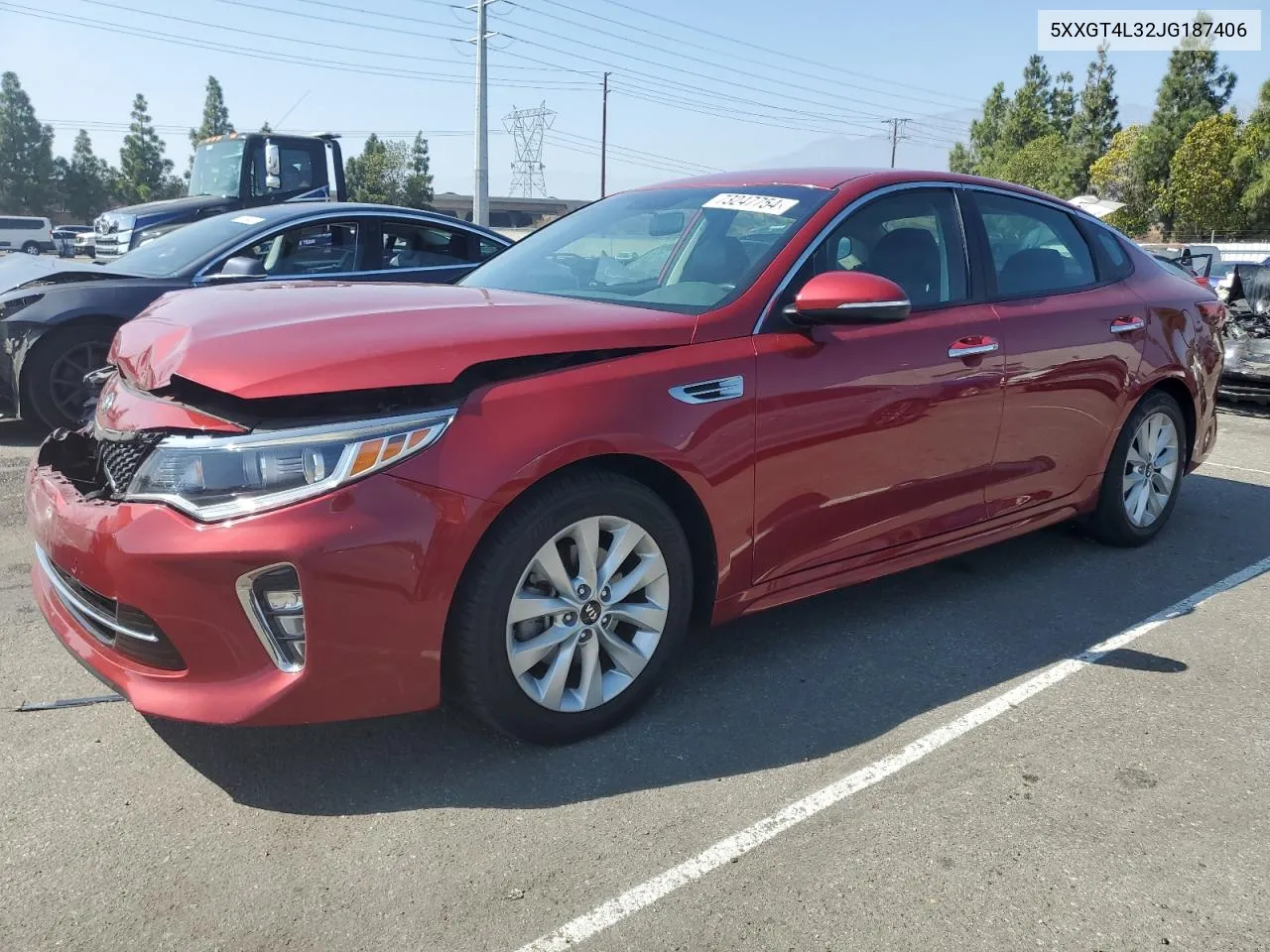 2018 Kia Optima Lx VIN: 5XXGT4L32JG187406 Lot: 73247754