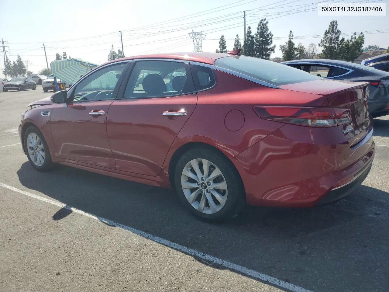 5XXGT4L32JG187406 2018 Kia Optima Lx