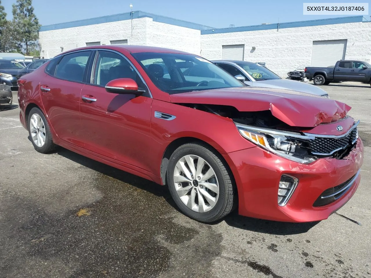 2018 Kia Optima Lx VIN: 5XXGT4L32JG187406 Lot: 73247754