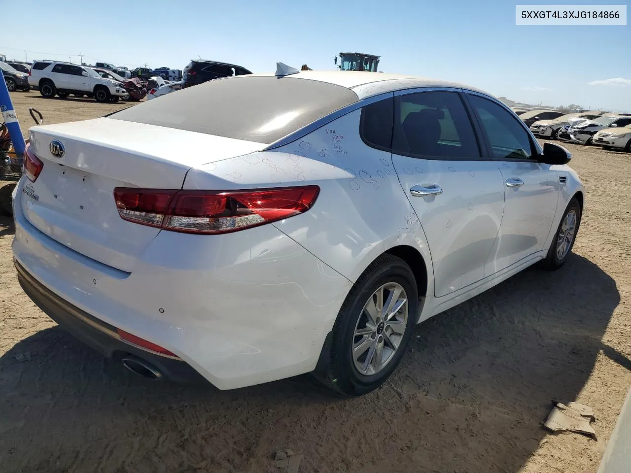 5XXGT4L3XJG184866 2018 Kia Optima Lx