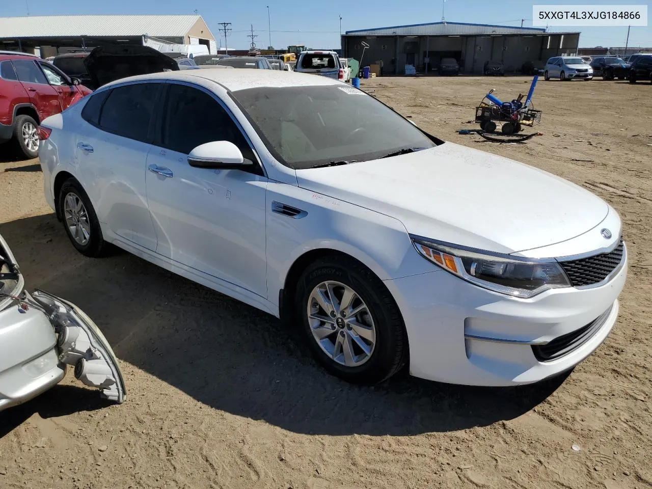 2018 Kia Optima Lx VIN: 5XXGT4L3XJG184866 Lot: 73339574