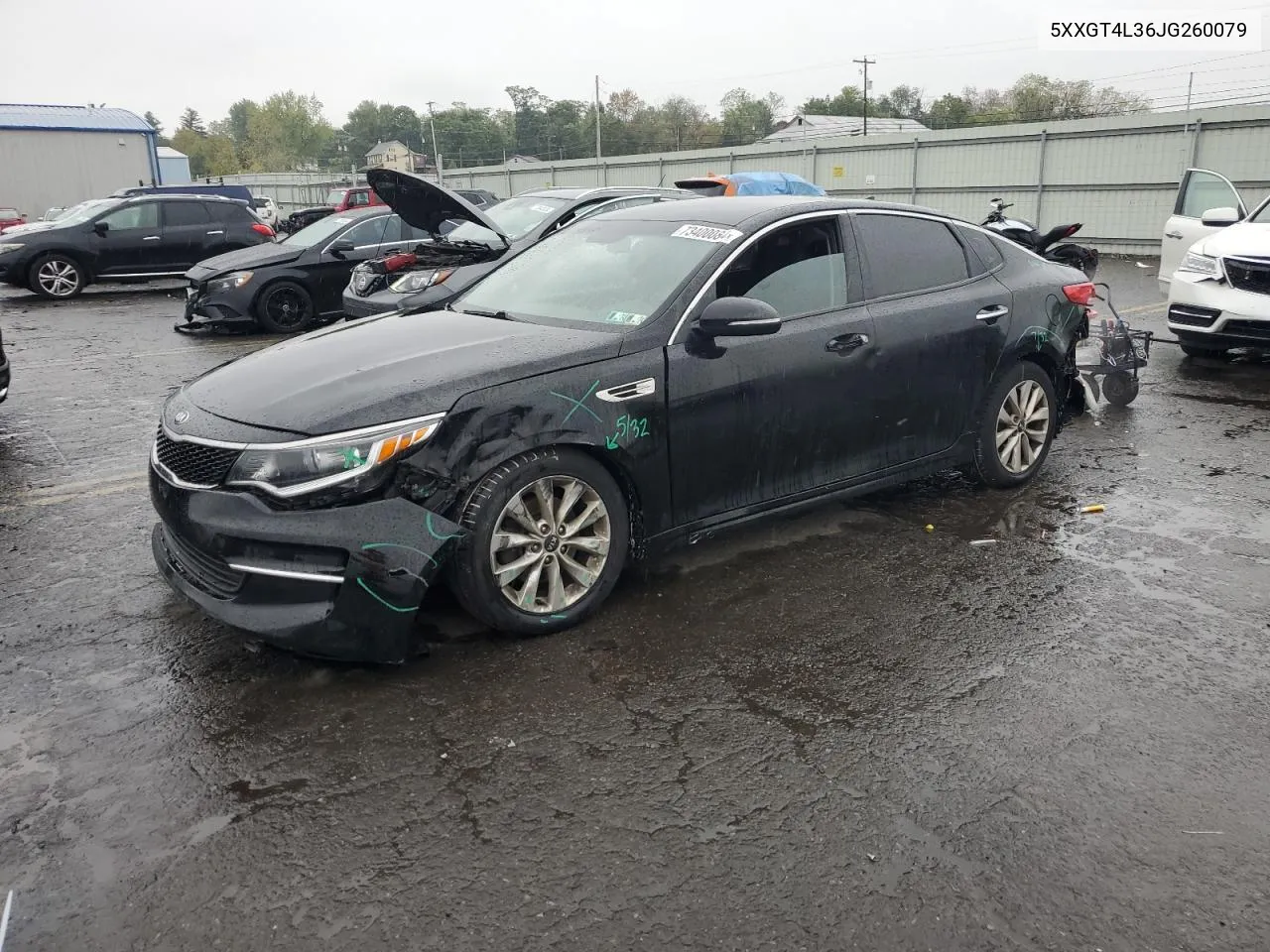 2018 Kia Optima Lx VIN: 5XXGT4L36JG260079 Lot: 73400084