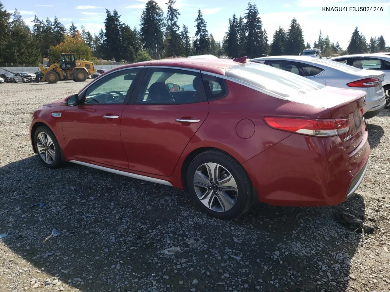 2018 Kia Optima Hybrid VIN: KNAGU4LE3J5024246 Lot: 73438204