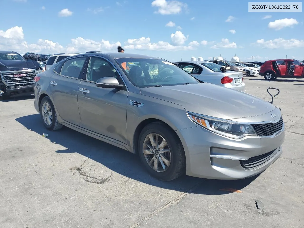 2018 Kia Optima Lx VIN: 5XXGT4L36JG223176 Lot: 73461014