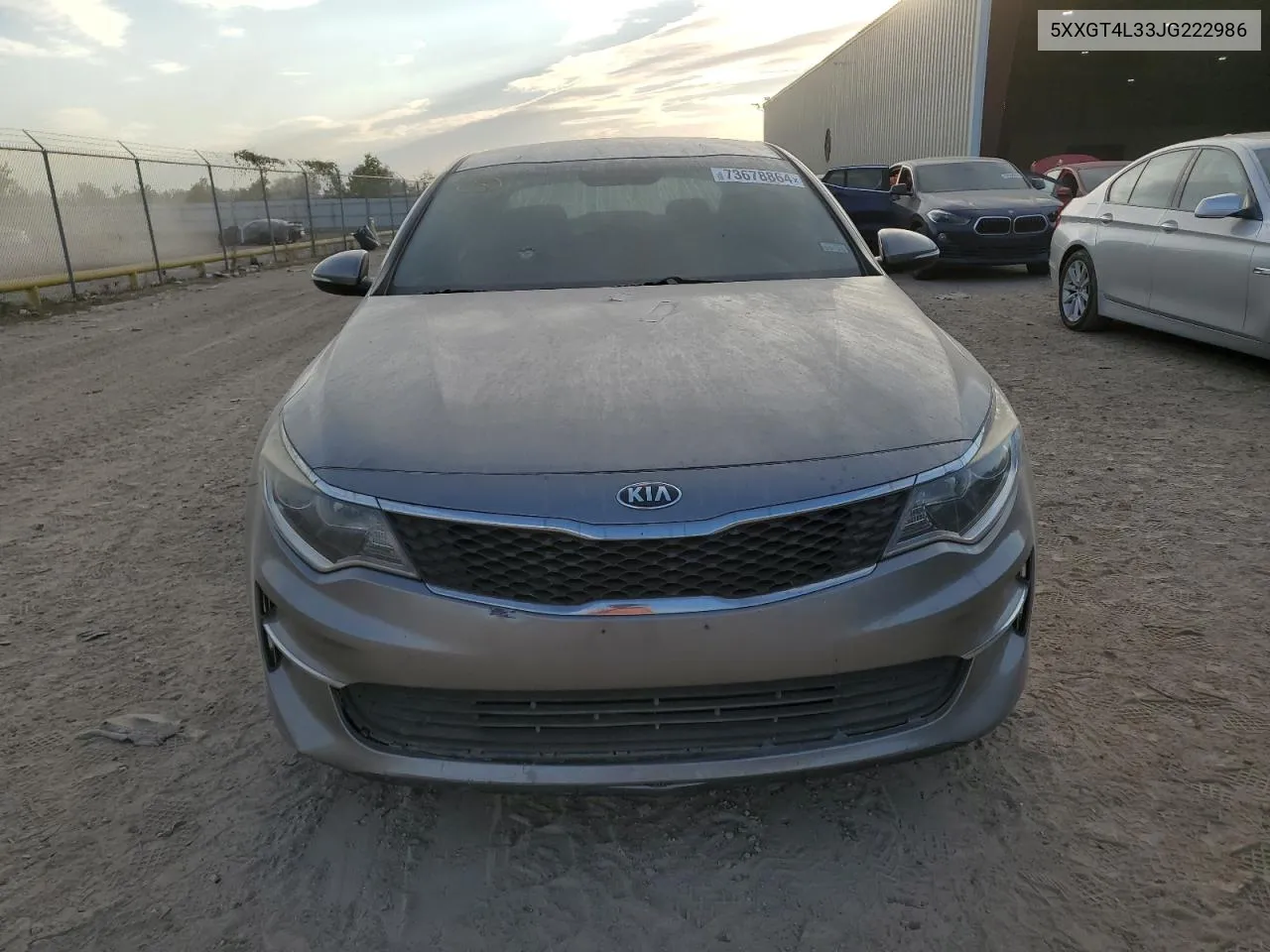 2018 Kia Optima Lx VIN: 5XXGT4L33JG222986 Lot: 73678864