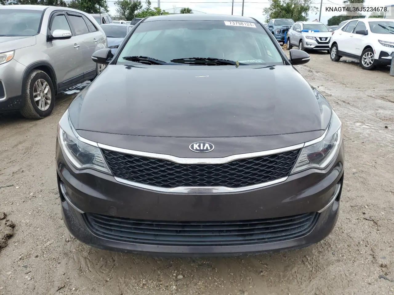 2018 Kia Optima Lx VIN: KNAGT4L36J5234678 Lot: 73798124