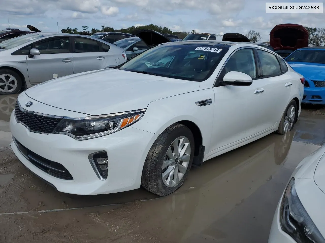 2018 Kia Optima Ex VIN: 5XXGU4L30JG242688 Lot: 73848414